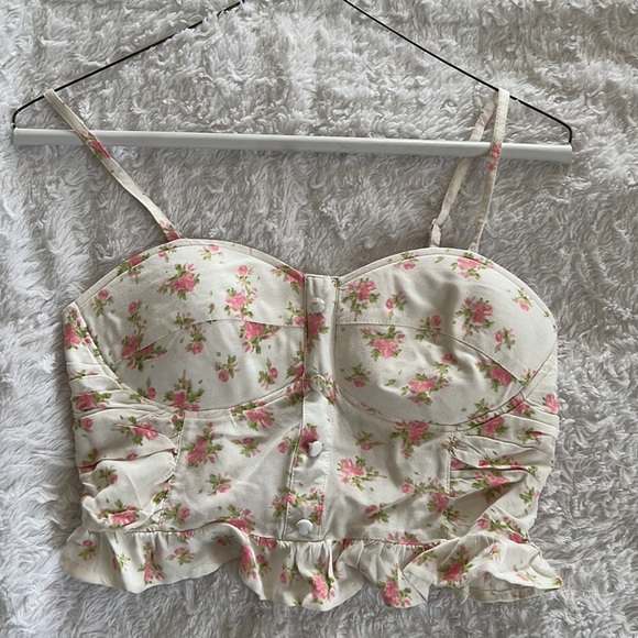 Mixed Lot of 2 Summer Cropped Blouses/Shirts. - Picture 7 of 11